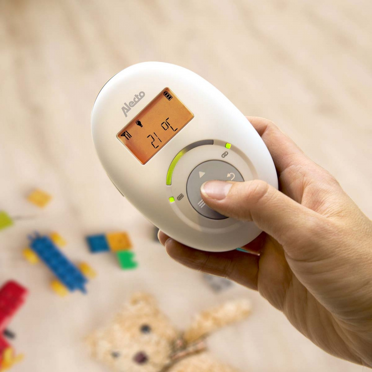 Alecto DBX120 Full Eco DECT babyvakt vit/blå Alecto DBX120 Full Eco DECT babyvakt vit/blå