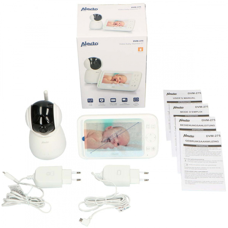Alecto DVM-275 Video babyvakt med 5