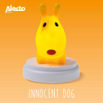 Alecto INNOCENT DOG LED nattlampa hund gul