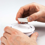 Alecto MK-2 Magnetisk monteringssats för rökdetektorer och kolmonoxidlarm Alecto MK-2 Magnetisk monteringssats för rökdetektorer och kolmonoxidlarm