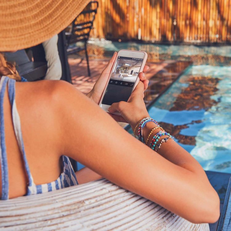 Alecto Smart Wi-Fi-kamera IP-kamera lämplig för hemautomation