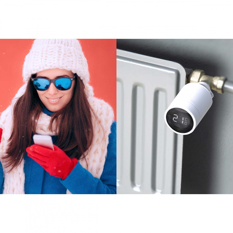 Alecto Smart Zigbee termostatisk radiatorventil