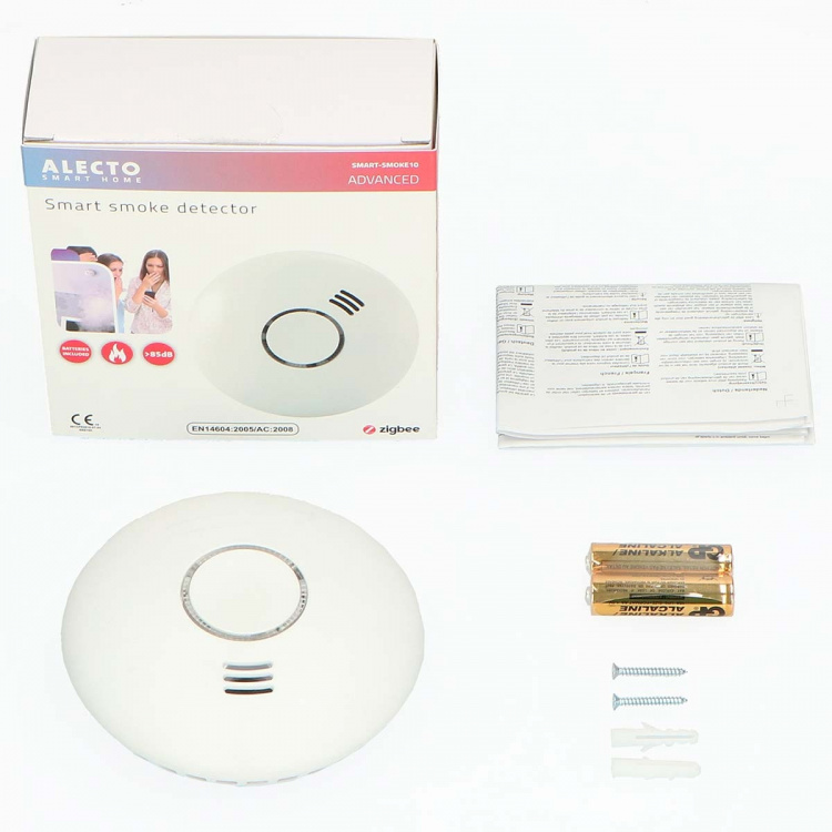 Alecto SMART-SMOKE10 ZigBee Smart rökdetektor Alecto SMART-SMOKE10 ZigBee Smart rökdetektor