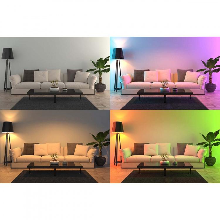 Alecto Smart LED-färglampa med Wi-Fi