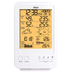 Alecto Professionell väderstation med trådlös sensor vit