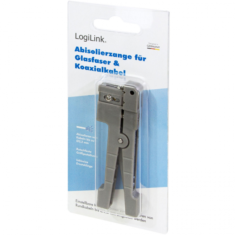 LogiLink Kabelskalare för fiber-, coax- och kopparkabel max Ø 3,2 mm