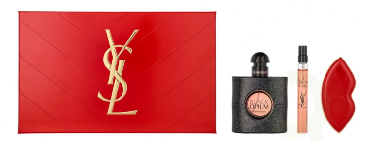Yves Saint Laurent YSL Black Opium Giftset 60 ml 50ml/10ml/Mirror