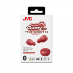 JVC HA-A6T-R-U Gumy True Wireless Mini Earphones Red