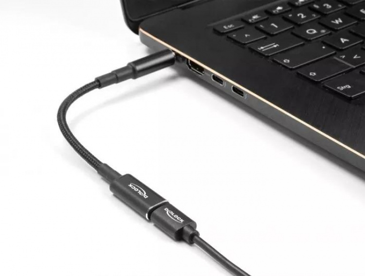 DeLOCK Laptop Charging Cable USB Type-C to HP 7.4 x 5.0mm 15 cm