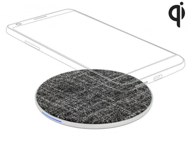 DeLOCK Wireless Qi Fast Charger 7.5 / 10 W