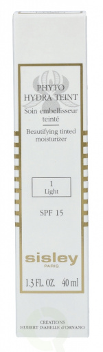 Sisley Phyto Hydra Teint Beautifying Tinted Moist. SPF15 40 ml #1 Light