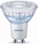 Philips Warm Glow LED-spotlampa, GU10, 2200–2700 K, 575 lm, dimbar