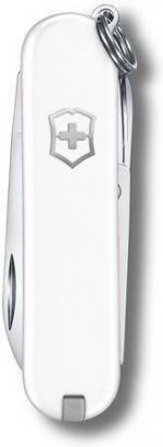 Victorinox Classic SD Falling Snow multiverktyg, vit