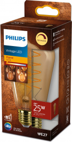 Philips Vintage LED-glödlampa, E27, 1800 K, dimbar