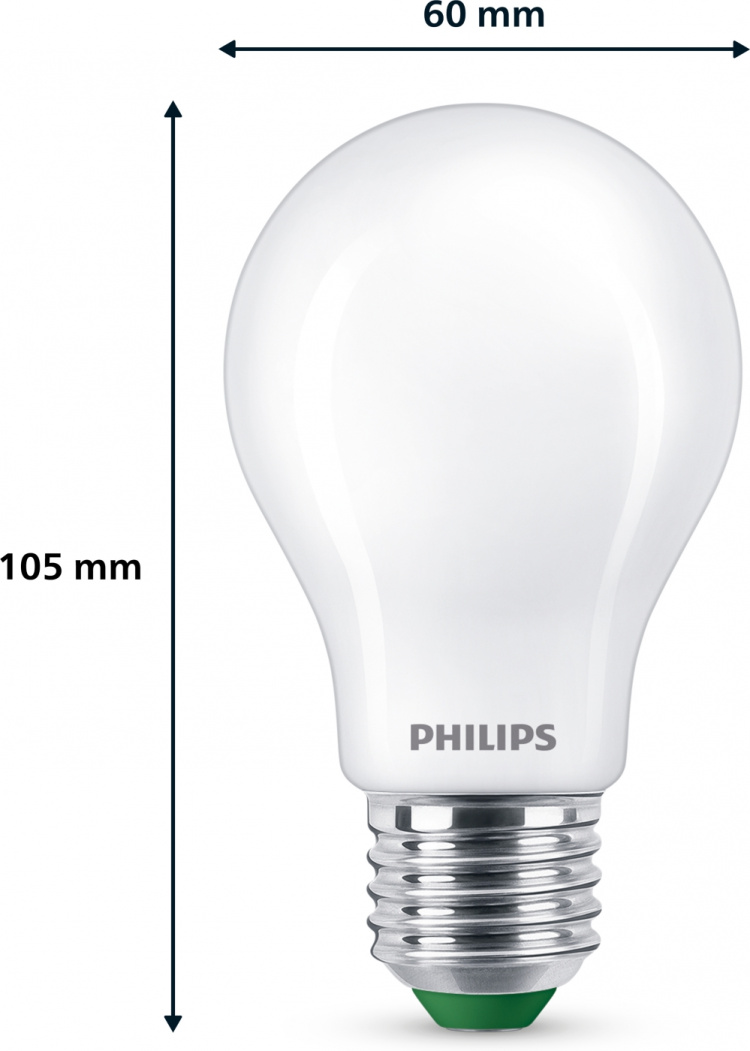 Philips Ultra Efficient LED-lampa, E27, 4000K, 840 lm