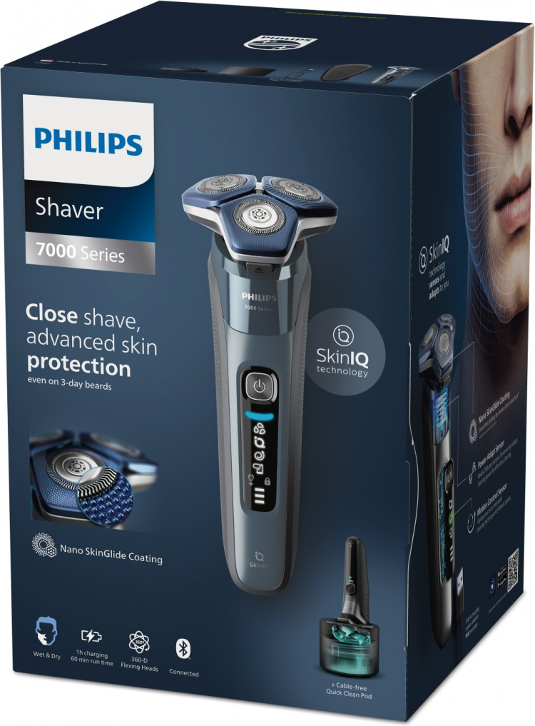 Philips Shaver Series 7000 S7882/55 rakapparat med rengöringsstation Philips Shaver Series 7000 S7882/55 rakapparat med rengöringsstation