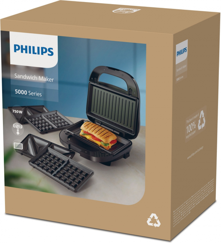 Philips 5000-serie HD2350/80 smörgåsgrill
