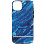Richmond & Finch iPhone 14 Plus case, Blue Waves