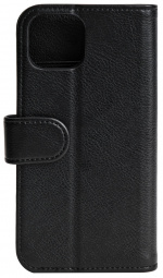 Essentials iPhone 12 mini PU-plånbok, 3 kort, svart