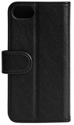 Essentials iPhone 6/7/8/SE (2020/2022) PU-väggfodral, 3-kort, svart