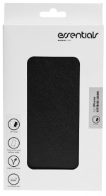 Essentials iPhone 6/7/8/SE (2020/2022) PU-väggfodral, 3-kort, svart