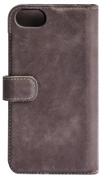 Essentials iPhone 6/7/8/SE (2020/2022) läderfodral, grå