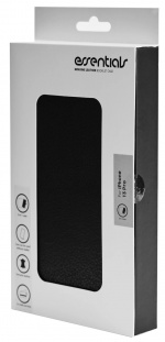 Essentials iPhone 13 Pro läderplånbok, avtagbar, Svart