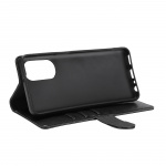 Essentials Motorola G62 PU-plånboksfodral, 3 kort, Svart