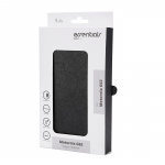 Essentials Motorola G62 PU-plånboksfodral, 3 kort, Svart