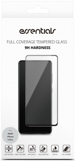 Essentials iPhone 14 Pro Skärmskydd i härdat glas, 0.33 mm