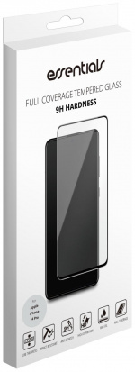 Essentials iPhone 14 Pro Skärmskydd i härdat glas, 0.33 mm