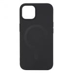 Essentials iPhone 13/14 Silicone Mag back cover, Svart