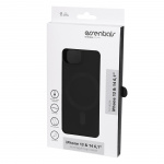 Essentials iPhone 13/14 Silicone Mag back cover, Svart