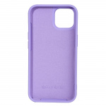 Essentials iPhone 13/14 Silicone Mag back cover, Lila