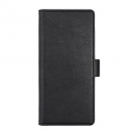 Essentials Motorola Moto G53 Plånboksfodral, 3 kort, svart