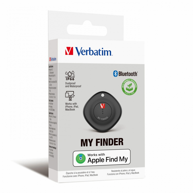Verbatim MYF-01 Bluetooth Item Finder 1 pack svart