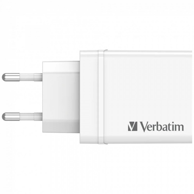 Verbatim CHR-30EU2 USB-laddare 30W med 1 x USB-C® PD 20W