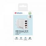 Verbatim CHR-30EU2 USB-laddare 30W med 1 x USB-C® PD 20W