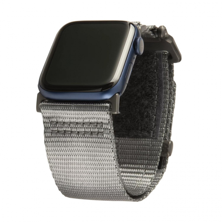 Urban Armor Gear Apple Watch 45/44/42mm Active Strap LE, mörkgrå