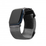 Urban Armor Gear Apple Watch 45/44/42mm Active Strap LE, mörkgrå