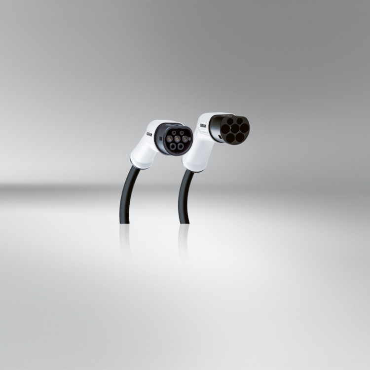 Osram EV-laddkabel 5m, Typ 2 till Typ 2, 1 fas 32A