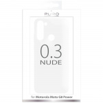 Puro Motorola Moto G8 Power 6.4 0.3 Nude, Transparent