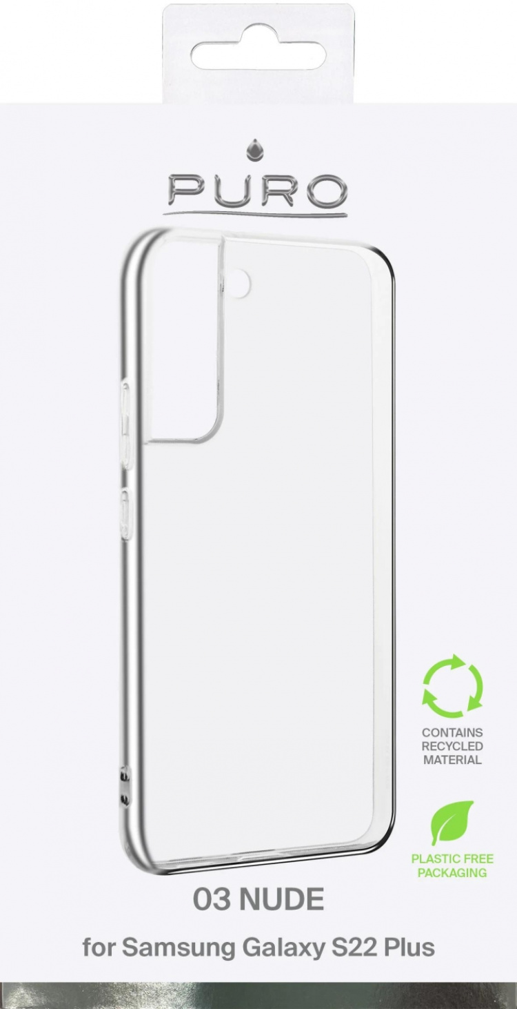 Puro Samsung Galaxy S22+ 0.3 Nude, Transparent