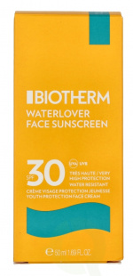 Biotherm Waterlover Face Sunscreen Cream SPF30 50 ml