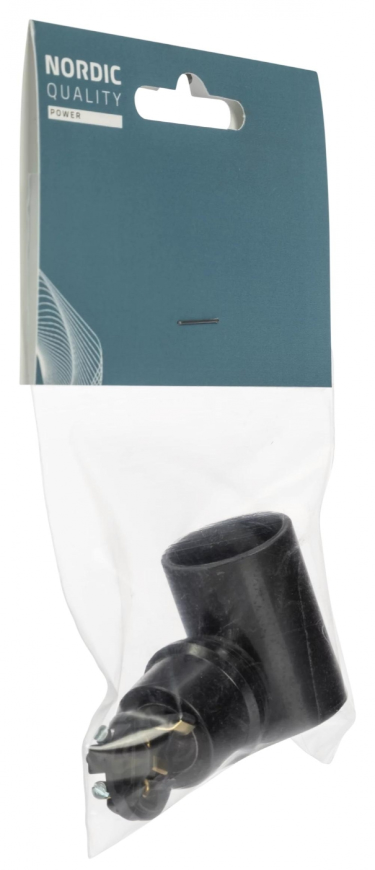 Nordic Quality Lampsockel E14, Svart