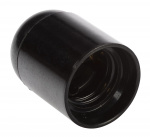 Nordic Quality Lampsockel E27, Svart