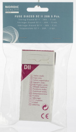 Nordic Quality Säkring Diazed DZ II 20A 5 st