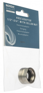Nordic Quality Adapter, mässing 1/2