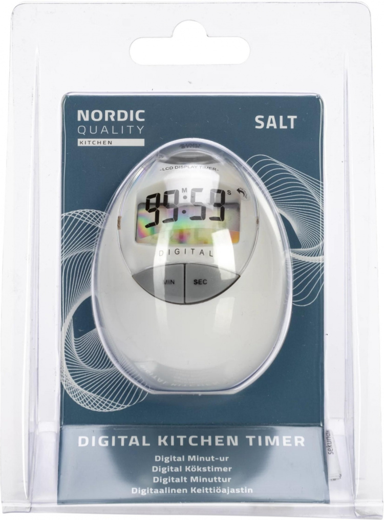 Nordic Quality Salt Digital kökstimer