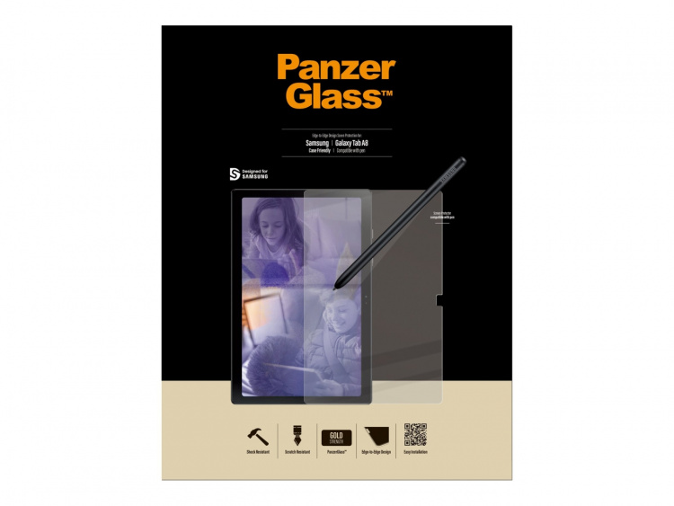 PanzerGlass Samsung Galaxy Tab A8 - Klar (Case Friendly) PanzerGlass Samsung Galaxy Tab A8 - Klar (Case Friendly)